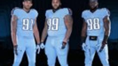 Titans to Wear "Color Rush" Uniforms on Thursday Night Football