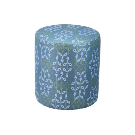 Cylinder Pouffe | Cylinder Footstool | Round Pouf Ottoman | Table Place Chairs