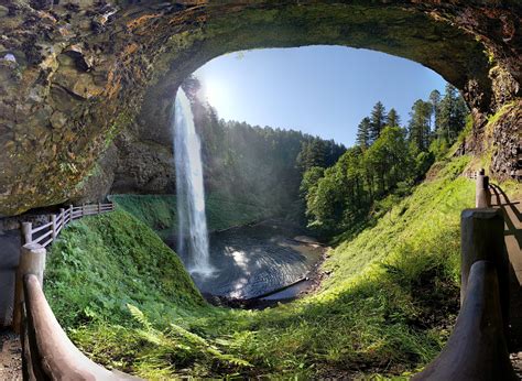 Expose Nature: Silver Falls State Park, Oregon [OC] [4216x3804]