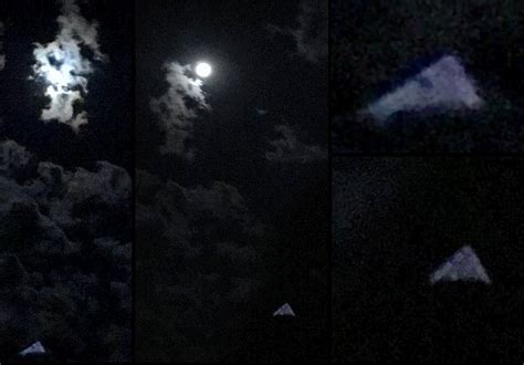 Plane passenger captured glowing TR-3B triangle UFO over Georgia