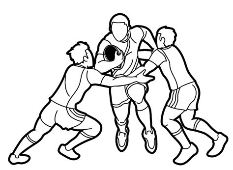 Rugby Coloring Pages — Coloring Pages to Print