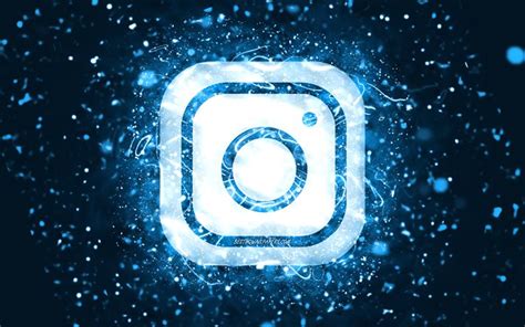 Light Blue Instagram Logo