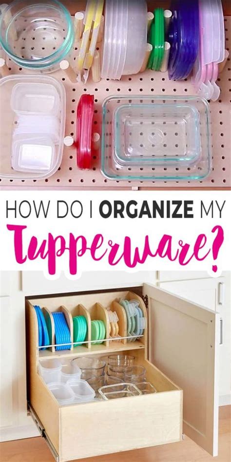 Organize Like a Pro: Budget-Friendly DIY Tupperware Organizer Hacks • The Budget Decorator