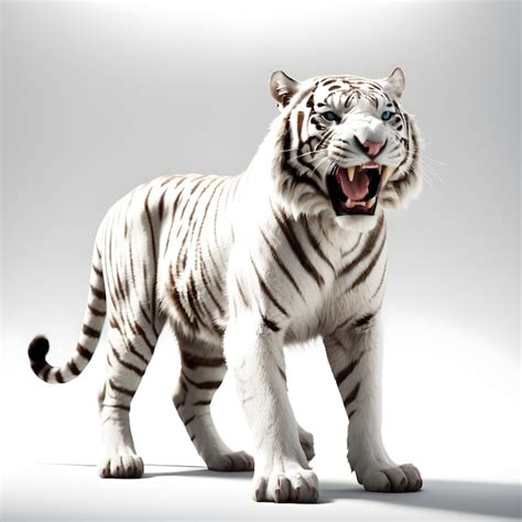 Premium Photo | Tiger lion macan singa putih wild buas albino