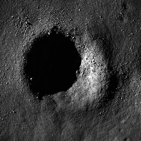 Look Inside a Lunar Crater – Lights in the Dark