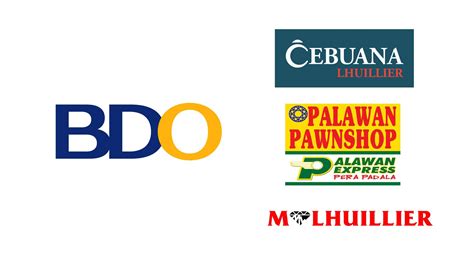 Send money via BDO Online for cash pick-up in M Lhuillier, Cebuana ...