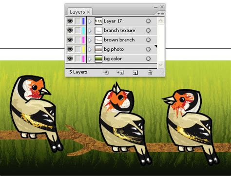 Create Textured European Goldfinch Characters | Envato Tuts+