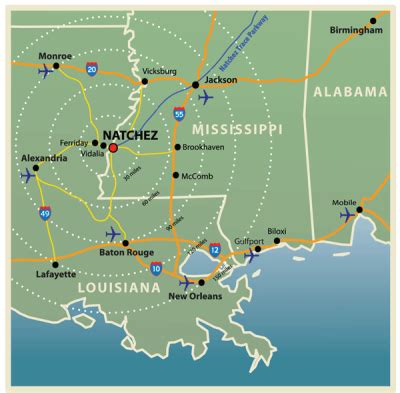 Navigate Natchez: Directions, Maps, and More | Visit Natchez