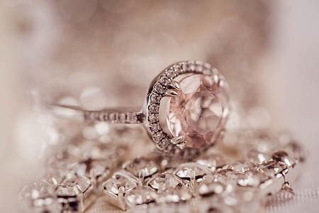 Free photo: diamond, gem, cubic zirconia, jewel, shiny, luxury ...