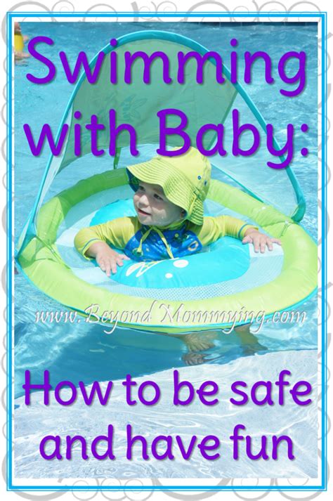 Taking Baby Swimming: Safety first when Putting Baby in the Pool - Beyond Mommying