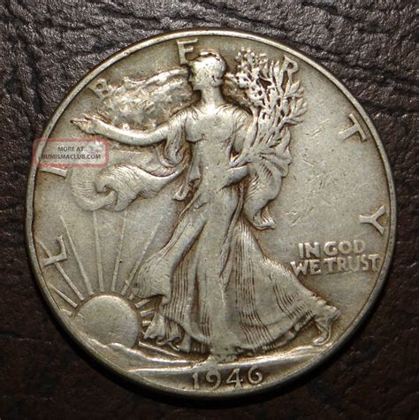 1946 P Walking Liberty Silver Half Dollar