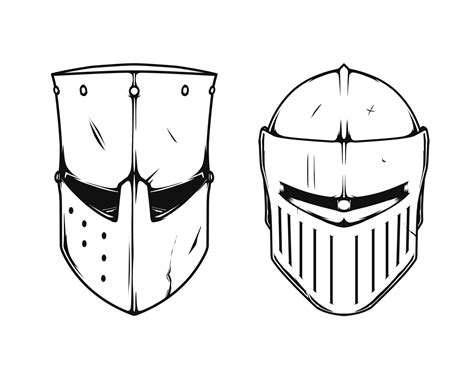 16 Knight Helmet Drawing Helmet Drawing Knight Drawin - vrogue.co