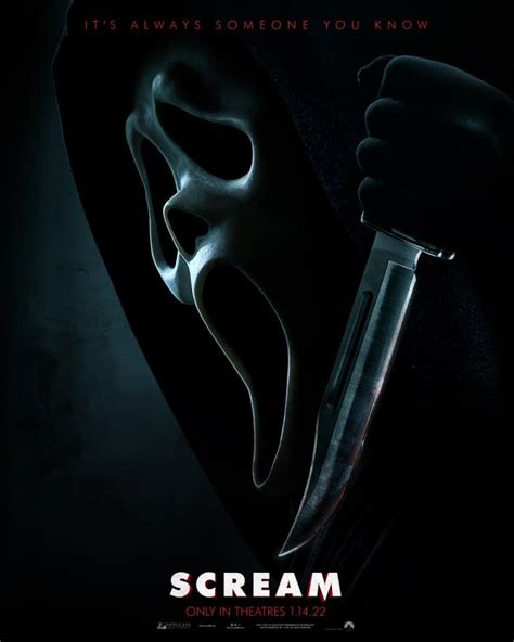 Scream Official Poster Is Revealed, Trailer Imminent