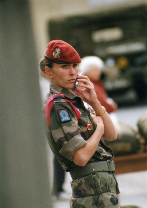 Women in Uniform - French army.