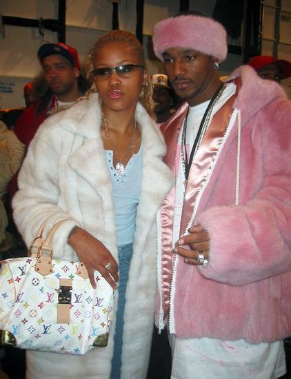 Eve and Cam'Ron's a Pink Fur Coat, Hat | Early 2000's | Pinterest ... | Early 2000s fashion ...