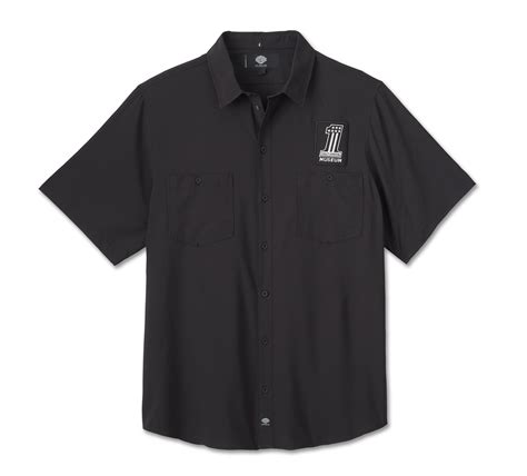 Harley-Davidson Men's 120th Mechanics Shirt, Black - Medium - Top Best Moto