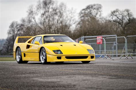 Fluidr / Yellow Ferrari F40!! explored ;-) by bsmotorsport