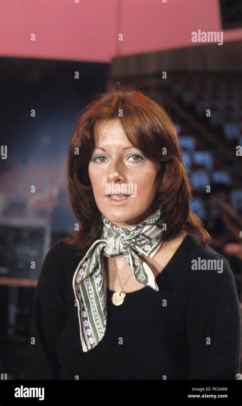 ABBA. Anni-Frid Lyngstad 1976 Stock Photo - Alamy