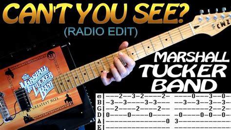 Marshall Tucker Band Can't You See Guitar Lesson / Guitar Tabs / Tutorial / Chords / Cover ...