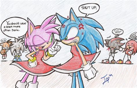 Sonic V.S Amy - Sonic and Amy Photo (10648831) - Fanpop