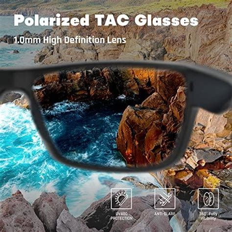 Amazon.com : TOREGE Polarized Sports Sunglasses for Men and Women ...