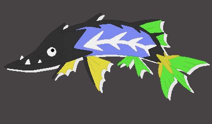 [Pokemon OC] .gif Shiny Barraskewda [Rehomed] by coyd0g on DeviantArt