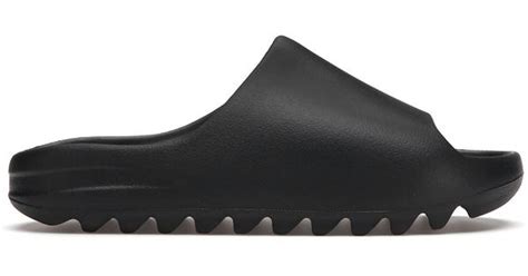 adidas Yeezy Slide Onyx in Black for Men | Lyst