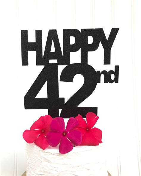 This item is unavailable - Etsy | Happy 42nd anniversary, 42nd birthday, Happy fathers day cake