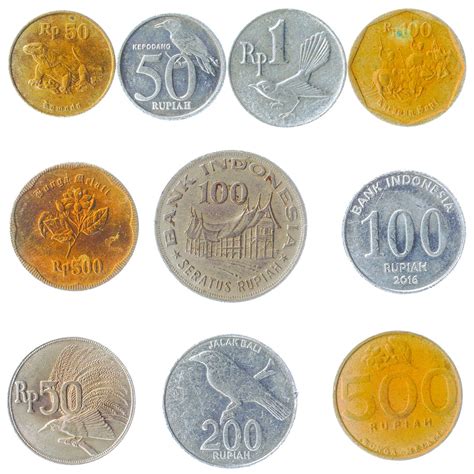 Indonesian Coins Collectible Money Rupiah Sen Currency of Indonesia ...