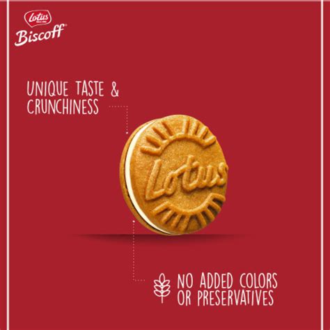 Lotus Biscoff® Vanilla Cream Sandwich Cookies, 5.29 oz - Kroger