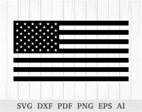 American Flag SVG USA Flag SVG 4th of July Svg American - Etsy