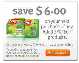 Zyrtec: New High Value Coupons! | Moms Need To Know