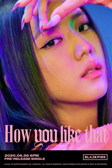 Blackpink How You Like That Teaser Posters 3 (HD) - K-Pop Database ...