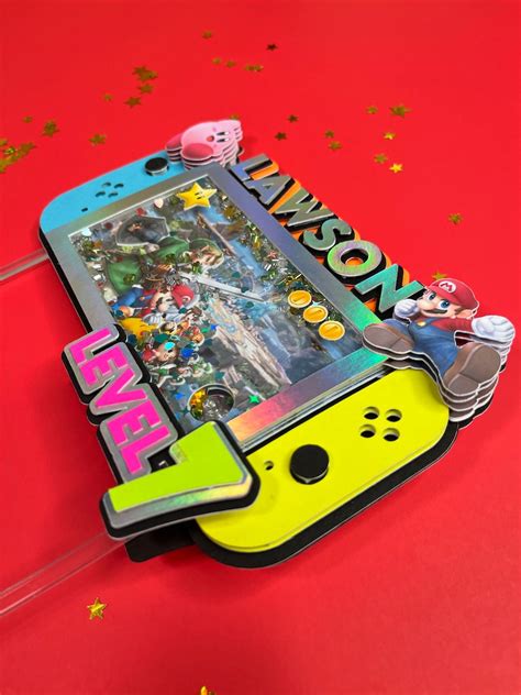 Gamer Cake Topper / Nintendo Switch Cake Topper / Smash Bros - Etsy