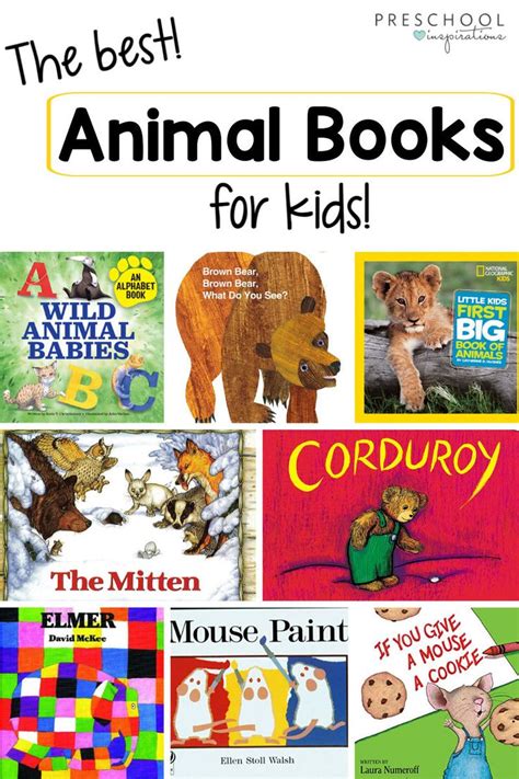 The Best Animal Books for Kids | Animal books, Animals for kids ...