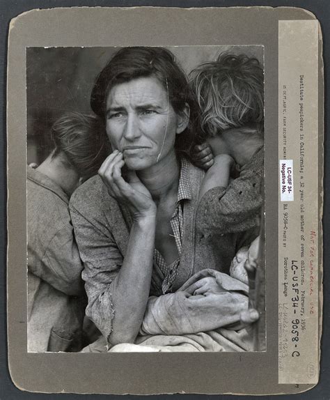 Dorothea Lange & ‘Migrant Mother’ - Photo|Frome