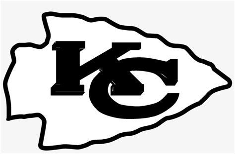 Download Kansas City Chiefs Logo Black And Ahite - Kansas City Chiefs ...