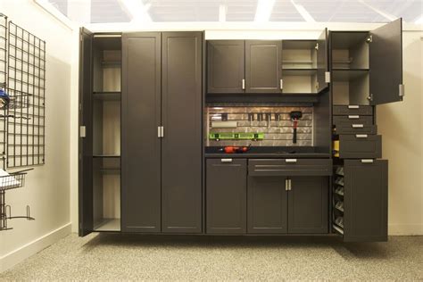 A decked out workbench, including storage for nuts and bolts! http ...