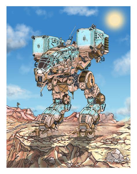 ArtStation - Mechwarrior / Battletech / MWO Catapult Fanart