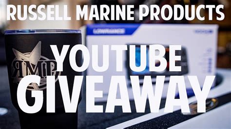 Russell Marine Products YouTube Giveaway (500 Subscribers) - YouTube