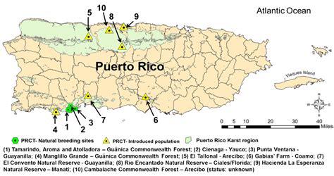 Distribution and Habitat - Puerto Rican Crested Toad Conservancy