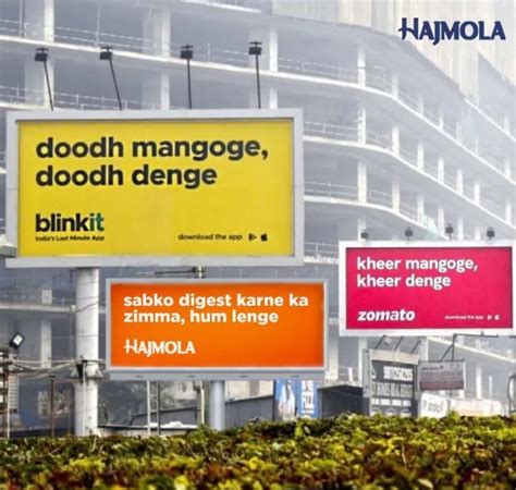 Zomato's Viral Billboard Ad Turns Into Topical Trend