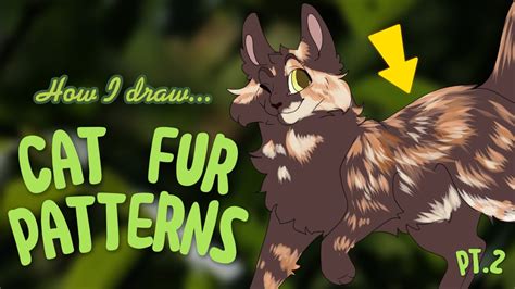 I Draw MORE Cat Fur Patterns | Tutorial Pt. 2 - YouTube