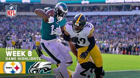 Pittsburgh Steelers vs. Philadelphia Eagles | 2022 Week 8 Game ...