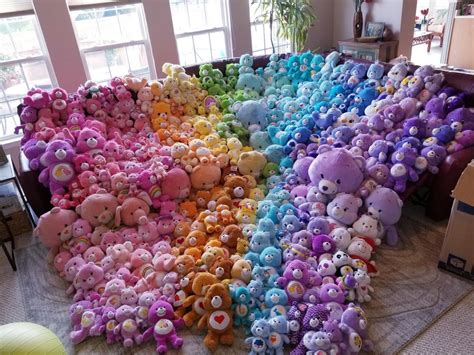 My care bears collection (old photo) : plushies