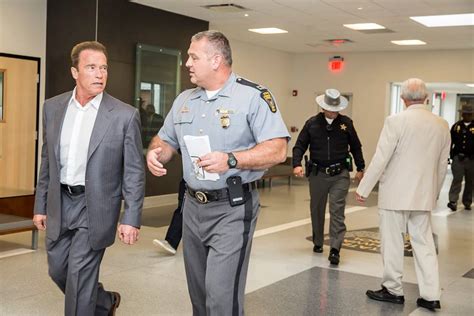 Arnold Schwarzenegger visits Ohio State Highway Patrol Museum | PerformanceDrive