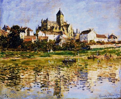 Vetheuil, The Church, 1880 - Claude Monet - WikiArt.org