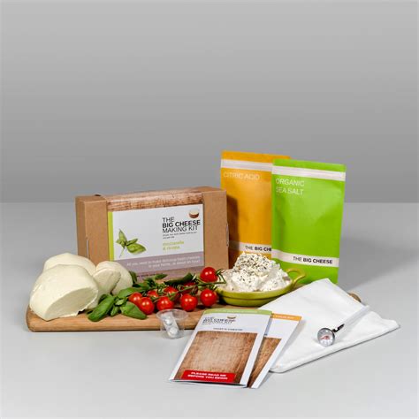 Mozzarella & Ricotta Kit | The Big Cheese Making KitThe Big Cheese ...