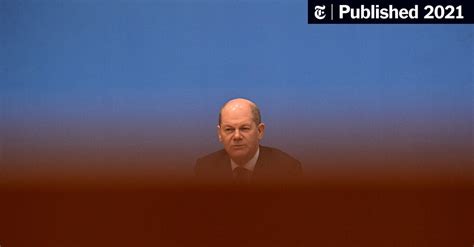 Who Is Olaf Scholz, Germany's Next Chancellor? - The New York Times