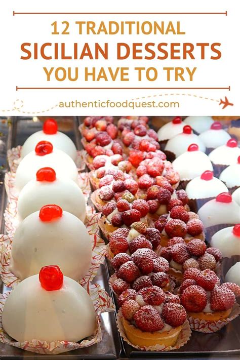 The Best Sicilian Desserts: 12 Desserts in Sicily You Want To Eat | Italian recipes dessert ...